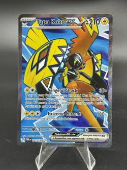 Tapu Koko ex - 222/182 - Paradox Rift - Ultra Rare - NM - Pokemon TCG Card - Image 1
