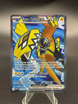Tapu Koko ex - 222/182 - Paradox Rift - Ultra Rare - NM - Pokemon TCG Card - Image 1