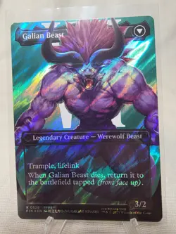 2025 MTG Final Fantasy | Vincent Valentine | R 0528 Borderless Surge Foil | NM+ - Image 2