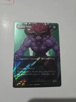 Vincent Valentine 0528 (Borderless Surge Foil) Final Fantasy MTG - Double Sided - Image 3