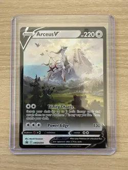 Pokemon Card Arceus V SWSH204 Alternate Art Full Holo Promo - NM / M - Image 4
