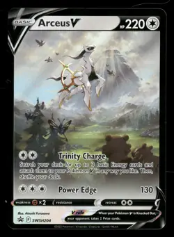 Arceus V - SWSH204 - Black Star Promo - Pokemon Card - NM/M - Image 1