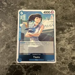 Tsuru OP06-051 R Foil Rare Wings Of The Captain One Piece Card Game - Image 1