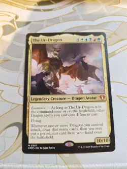MTG the Ur-Dragon Commander Masters Regular Card Near Mint Condition - Image 1