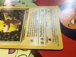 Pokemon Card - WoTC Black Star #1 Pikachu Ivy LP - Image 4
