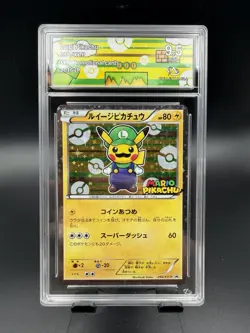 Mario & Luigi Pikachu 293 295/XY-P Special Box Promo Pokemon Card Japanese - Image 3