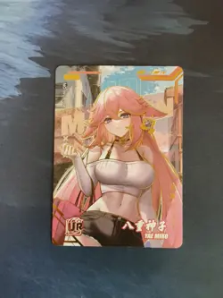 UR-018 Yae Miko Genshin Impact Goddess Story Anime Girl TCG Waifu Card - Image 2