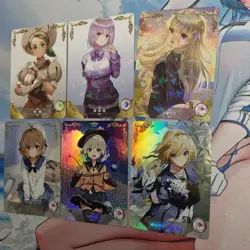 6 Cards - Goddess Story TCG NS-1M14 - Waifu Anime Girls - Image 1