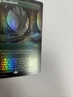 Shifting Woodland Borderless Foil Card #0357 MTG - Image 2