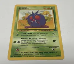 Pokemon TCG Venonat Jungle Card 63/64 Regular Common 1st Edition - Image 4