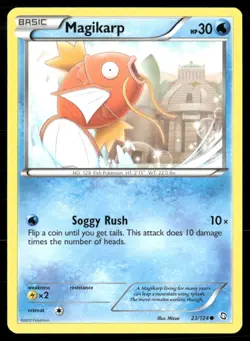 2012 Dragons Exalted Set Pokemon Card 023 Magikarp NM - Image 1