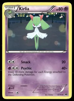 2012 Next Destinies Set Pokemon Card 056 Kirlia NM - Image 1