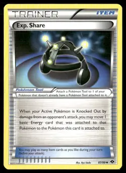 2012 Next Destinies Set Pokemon Card 087 Exp. Share LP - Image 1