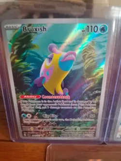 Pokemon tcg various set 7 card bundle Inc Bruxish Illustration 200/191 - Image 2