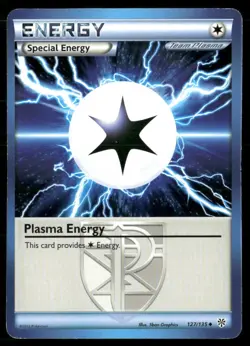 2013 Plasma Storm Set Pokemon Card 127 Plasma Energy LP - Image 1