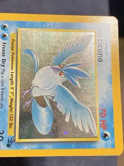 Pokemon TCG Articuno Fossil Holo Unlimited Rare Card 2/62 - Image 3
