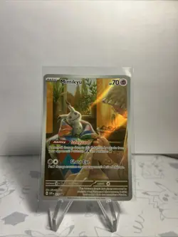 Pokemon Mimikyu 075 SV: Scarlet & Violet Promo Holo Card English Pokemon TCG - Image 2