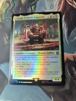 MTG ** FOIL ** Caesar, Legion's Emperor - Universes Beyond: Fallout - Image 2