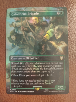 Galadhrim Brigade *FOIL Borderless* [LTC] The Lord of the Rings - Image 1