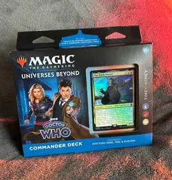 MTG Universes Beyond: Doctor Who - Timey-Wimey Commander Deck - New/Sealed - Image 1