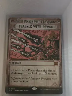 Crackle with Power - M from Outlaws of Thunder Junction: Breaking News #22 - in - Image 1