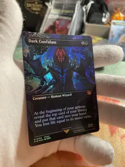 Dark Confidant MTG (Borderless) Final Fantasy ✨🍷Near Mint Foil🍷✨ - Image 1