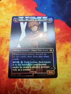 Joshua, Phoenix's Dominant (Borderless) - FINAL FANTASY (FIN) - Foil - NM - Image 1