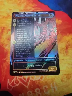 Joshua, Phoenix's Dominant (Borderless) - FINAL FANTASY (FIN) - Foil - NM - Image 2