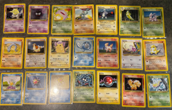 Pokemon Game 1999 4th Print (UK) Base Set Partial Non Holo Set 62/86 cards NM/LP - Image 3