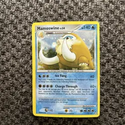 Pokemon TCG - Mamoswine 9/146 - EX Hidden Legends - Holo Rare - Image 1