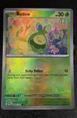 Pokemon TCG - Budew (Poke Ball Pattern) SV: Prismatic Evolutions 004/131 NM - Image 1