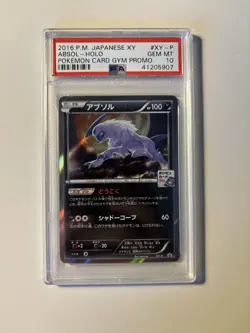 Pokemon PSA 10 Gem Mint Absol - Holo XY Gym Promo Japanese - Image 1