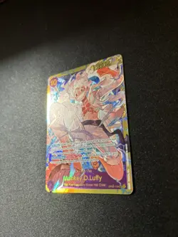 *NM* Monkey D. Luffy OP05-119 SEC - One Piece TCG English Card Secret Rare - Image 2