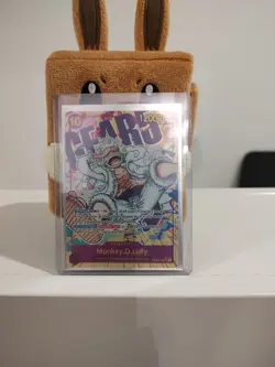 One Piece TCG OP05-119 Monkey D. Luffy Gear 5 Parallel, SEC Alt Art English. - Image 2