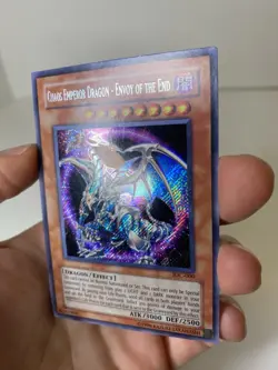 Yugioh Chaos Emperor Dragon - Envoy of the End IOC-000 Unlimited NM - Image 3