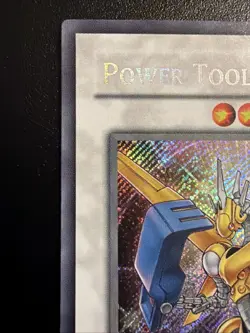 Power Tool Dragon CT06-EN001 Secret Rare Limited Edition Vintage Yugioh - Image 2