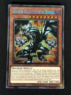 Yugioh Red-eyes Black Fullmetal Dragon MP25-EN014 1st Starlight (NM) - Image 1