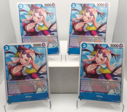 Hina Playset - OP12-051 x4 - Legacy of the Master - One Piece TCG - English - Image 1