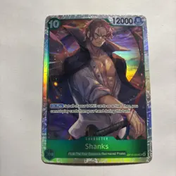 One piece Shanks (028) OP13-028 Carrying On His Will Foil - Image 1