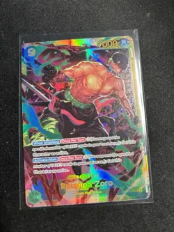 Roronoa Zoro OP06-118 Parallel Alt Art SEC-Wings of Captain-ONE PIECE - Image 1