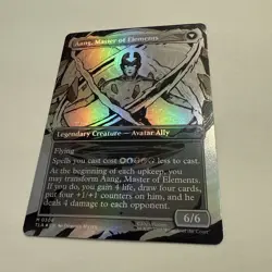 Avatar Aang FOIL Borderless 308 Avatar TLA MTG Mythic Unplayed Mint Headliner NM - Image 4