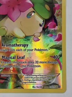 2016 Shaymin XY115 Black Star Promo Full Art Pokemon Card HP/MP - Image 5