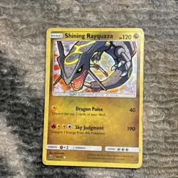 Shining Rayquaza 56/73 - Shining Legends - Holo Rare - NM - Pokemon TCG - Image 1