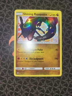 Shining Rayquaza 56/73 Shiny Holo Rare Shining Legends Pokemon TCG NM - Image 1