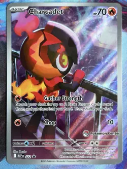 Charcadet - 022 (Pokemon Center Exclusive) 022 Me: Mega Evolution Promo Holo - Image 1