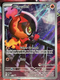Charcadet - 022 (Pokemon Center Exclusive) 022 Me: Mega Evolution Promo Holo - Image 1