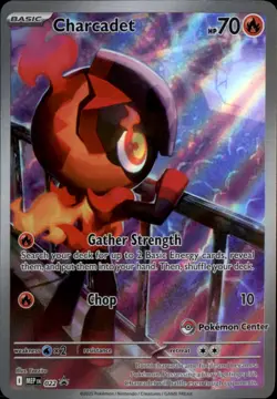 Charcadet - (Pokemon Center Exclusive) Holo Promo ME: Mega Evolution 022 NM - Image 1