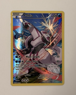 Pokemon TCG Palkia Black Star Promo Full Art Holo Card XY75 LP - Image 1