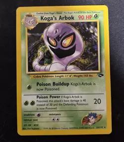 Pokemon Card - Koga's Arbok Gym Challenge 25/132 Rare - Image 1