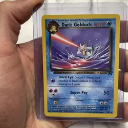 Dark Golduck 37/82 Team Rocket Uncommon Pokemon TCG Card WOTC Vintage Vtg NM/MT - Image 1